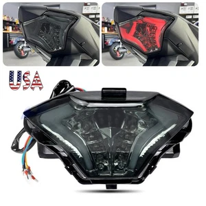 Luz trasera integrada intermitente LED para Yamaha YZF R3 R25 MT25 MT07 MT03 LC150 - Imagen 1 de 14