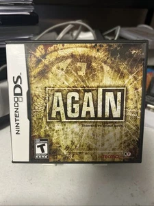 Again Nintendo DS 2010 Crime Detective Game Complete Clean Tested - Picture 1 of 4