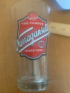 New England's The Famous Narragansett Lager Hi-Neighbor Beer Glass New - Picture 1 of 4