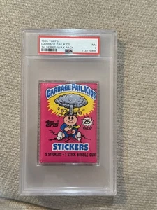 Garbage Pail Kids 1985 1st Series 1 Wax Pack Psa 7 Nice - Bild 1 von 2