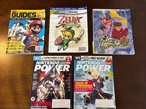 Nintendo Games Guides Lote Mixto Zelda The Minish Cap, Mario, Tales Of Symphonia - Imagen 1 de 16