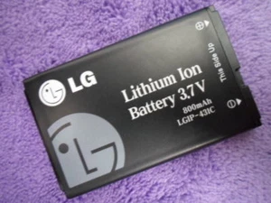 AUTÉNTICA BATERÍA DE FABRICANTE DE EQUIPOS ORIGINALES LG 431C LGIP-431C LGIP431C SBPL0090801 - Imagen 1 de 1