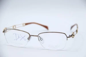 NEW CHARMANT LINE ART XL 2135 BR BROWN GUNMET AUTHENTIC FRAMES EYEGLASSES 51-17 - Picture 1 of 4