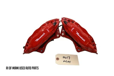 Juego de pinzas de freno traseras Brembo 14 15 16 17 Maserati Ghibli SQ4 OEM Foto 1 de 4