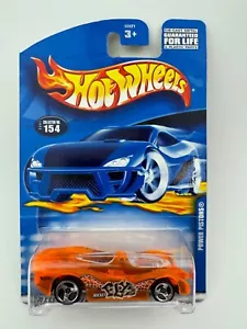 Hot Wheels Collector #154 POWER PISTONS Transparent Orange 2001 - Bild 1 von 7