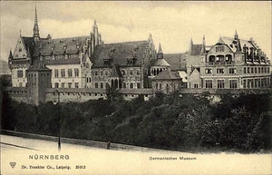 Núremberg Baviera alrededor de 1900 Strassen lote en el Museo Alemán Museo Alemán - Imagen 1 de 2