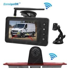 Wireless Brake Light Rear View Camera Kit for Mercedes-Benz Sprinter/VW Crafter - Picture 1 of 19
