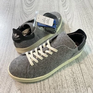 Adidas Stan Smith PC AQ8452 Wool Grey Men’s Size 8 New With Tags - Picture 1 of 8