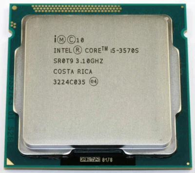 Intel Core i5-3570S Quad-Core 3.1GHz 65W Socket LGA 1155 SR0T9 CPU Processor - Image 1 of 4