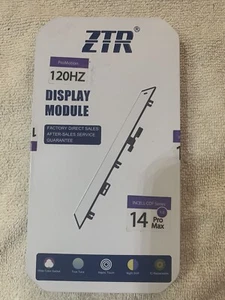ZTR iPhone 14 Pro Max Screen Replacement, 6.7” COF LCD Display, 120Hz, Tools - Zdjęcie 1 z 3