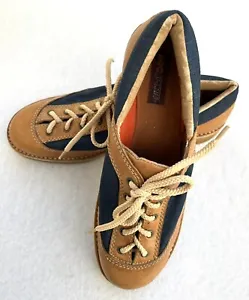 Rocksport Women's Vtg 90s Leather 2-Tone Oxford Walking Shoe Sz 10 M Vintage EUC - Picture 1 of 24