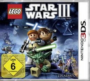Nintendo 3DS  Lego Star Wars 3 The Clone Wars Deutsch   - Bild 1 von 1