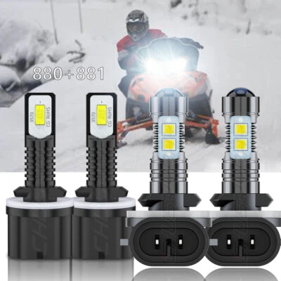 Комбинированные светодиодные лампы 881 880 для фар Arctic cat Crossfir 800 Sno Pro EFI 07-11 - Изображение 1 из 4