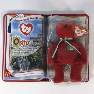 Ty beanie international Bears II: Osito the bear vintage McDonalds 2000 mexico - Picture 1 of 5