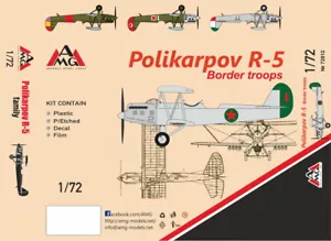 AMG 72812 Polikarpov R-5 NKVD (Tropas Fronterizas de la URSS) 1/72 - Imagen 1 de 4