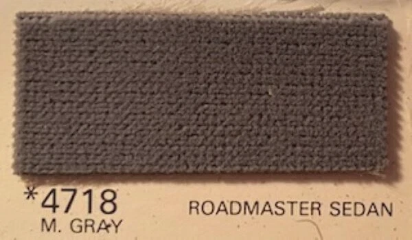 1994 Buick Auto Body Seat Cloth Detroit # 4718 OEM FACTORY Gallant Med Gray Foto 1 de 1