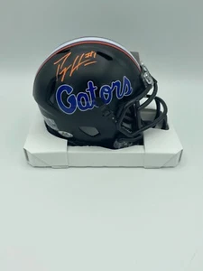 Percy Harvin Signed Riddell Florida Gators Black speed Mini Helmet COA Holo - Picture 1 of 1