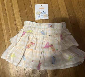 365 Kids Gymboree Girls Cowboy Lot Of 2 Shirt Skirt & Hair Size:4 NEW/NWT - Picture 1 of 5