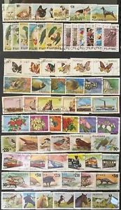 Filippine 1984 numeri tematici 11 set completi di 6 uccellini, animali, cavalli... - Foto 1 di 1