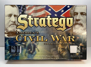 Stratego Strategy Board Game, Civil War Collector's Edition, Complete, 2007