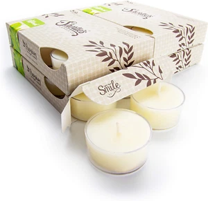 Fresh Peppermint Premium Tealight Candles Bulk Pack - Highly Scented with Essent - Picture 1 of 5