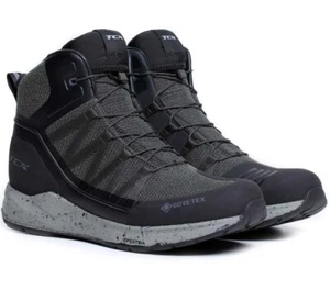 SCARPE STIVALI MOTO TCX CLIMATREK SPEEDTREK GTX GORE-TEX GRIGIO VERDE TG 41 - Picture 1 of 5