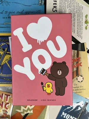 Moleskine Limited Edition LOVE, LINE FRIENDS Limited Edition Large Notebook - Image 1 of 4