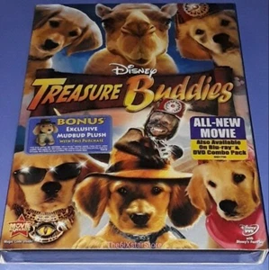 Treasure Buddies DVD Disney Movie 2012 NEW Epic Adventure Family Fantasy Dogs - Picture 1 of 2