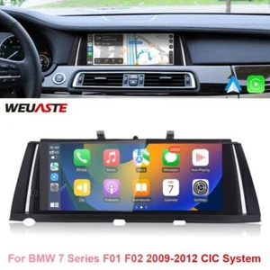 10.25'' Car Linux Screen Stereo Radio Wifi For BMW 7 Series F01 F02 2009-12 CIC - Picture 1 of 12