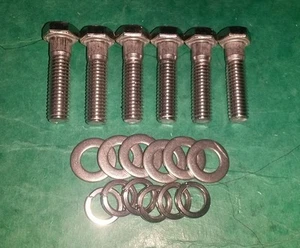 Ford V6 Engine Bell Housing Bolts Gear Box To Engine HEXAGON HEAD Essex Cologne - Picture 1 of 1