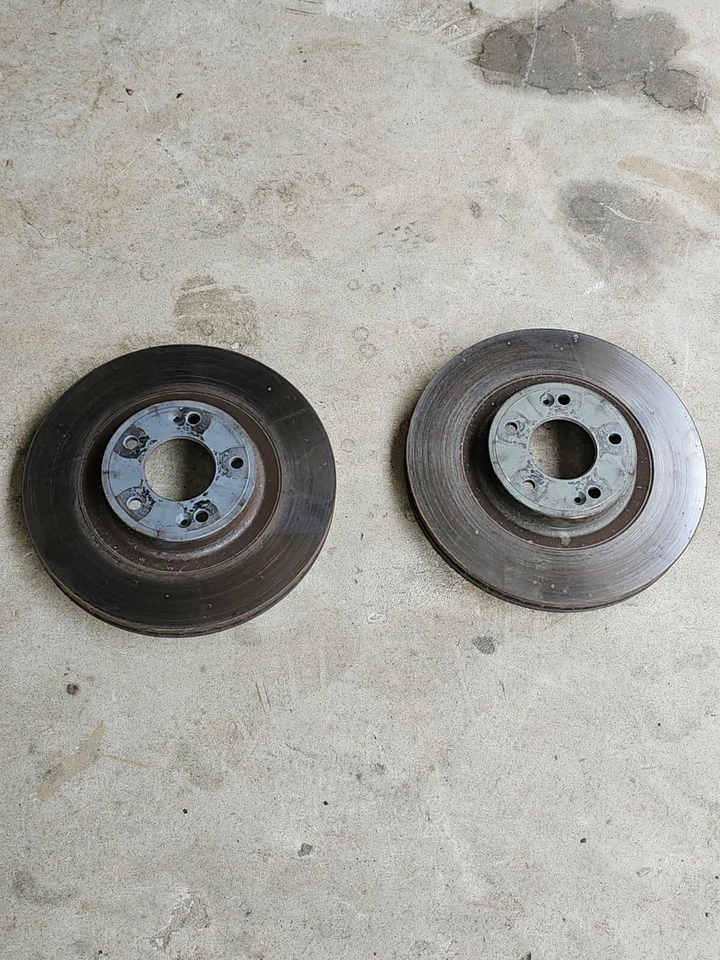 Hyundai Genesis 2010-2016 cupé rotores de freno delanteros LH RH OEM 10-16 Foto 1 de 1