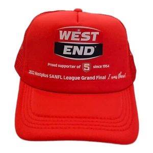 Gorra de béisbol 2022 SANFL Grand Final West End Brewery gorra ajustable Aus Footy SA - Imagen 1 de 1