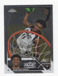 2023/24 TOPPS CHROME OTE BASKET RC KARTER KNOX RWE #100 - Foto 1 di 1