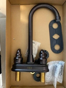 Kingston Brass KB495 Magellan Doppel Messing Hebelgriffe 4" Bar Wasserhahn, 5-1/2", 11H - Bild 1 von 7