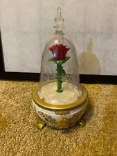 Beauty and the Beast Enchanted Rose Jewellery BOX - Light Up/Musical