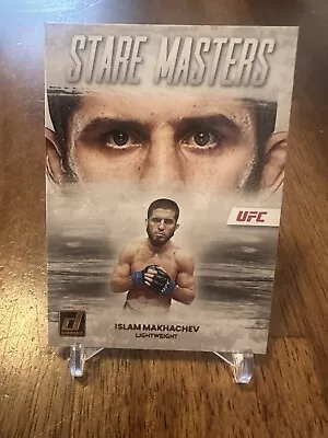Islam Makhachev 2023 Donruss UFC Stare Masters #4 - Image 1 of 2