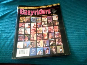 EASYRIDERS MAGAZINE VINTAGE SPECIAL 10TH ANNIVERSARY ISSUE JUNE 1981 VERY RARE - Picture 1 of 2