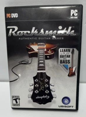 Juegos de guitarra Rocksmith - Ubisoft - PC - 2012 - ¡Raro hallazgo! 🔥 Foto 1 de 2