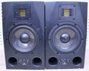 Used Adam Audio Model A7X Active Studio Monitors W/ Cords *Repair - Picture 1 of 11