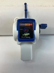 Tested ! Real Fishing Pole Playmates Toys Handheld Travel Game Electronic LCD - Picture 1 of 5