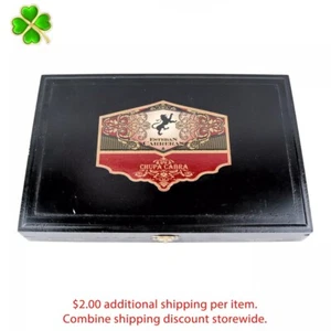 Chupa Cabra Gorditos Maduro Empty Wood Cigar Box 10.5" x 6.75" x 1.25" - Picture 1 of 12