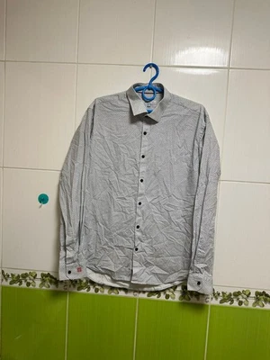 Givenchy Button Down Shirt Adult white Striped Long Sleeve Men’s size L - Image 1 of 4