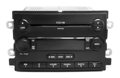 Ford Five Hundred 2007 radio AMFM 6 discos CD Mp3 Bluetooth actualización 7G1T-18C815-BA Foto 1 de 4