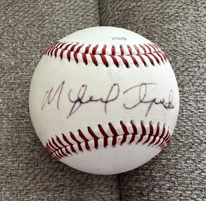 Béisbol Autografiado Miguel Tejada - Modesto A’s - Pelota de Ligas Menores - Imagen 1 de 2