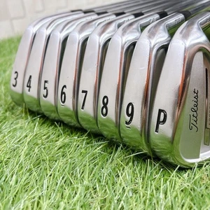 ◼️8pcs◼️ Titleist Iron Set CB714 8clubs 3-9,Pw Shaft Dynamic Gold S200 Flex S - Picture 1 of 9
