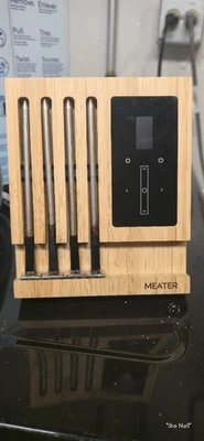 Meater Block WiFi Smart Wireless Meat Thermometer 4 Probes Smoking and grilling - Image 1 of 3