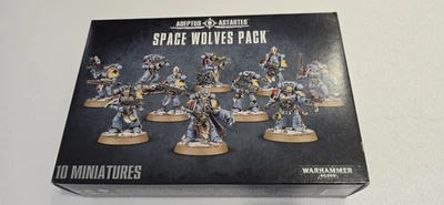 Games Workshop Warhammer 40K Space Wolves Pack Miniatures - Image 1 of 4