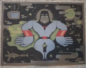 GRAHAM ERWIN~Space Ghost~Adult Swim Poster~Signed/Numbered - Picture 1 of 4