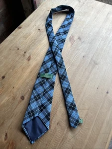 Men's Buchanan Modern Wool Tie - Made in Scotland by Lochcarron 100% Wool - Picture 1 of 3