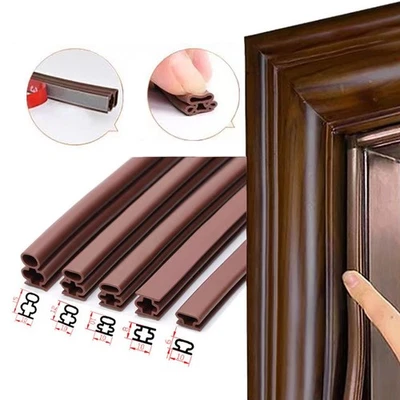 Gummi Haustür Dichtband Dichtungsband Fensterdichtung Türdichtung Selbstklebend - Bild 1 von 4